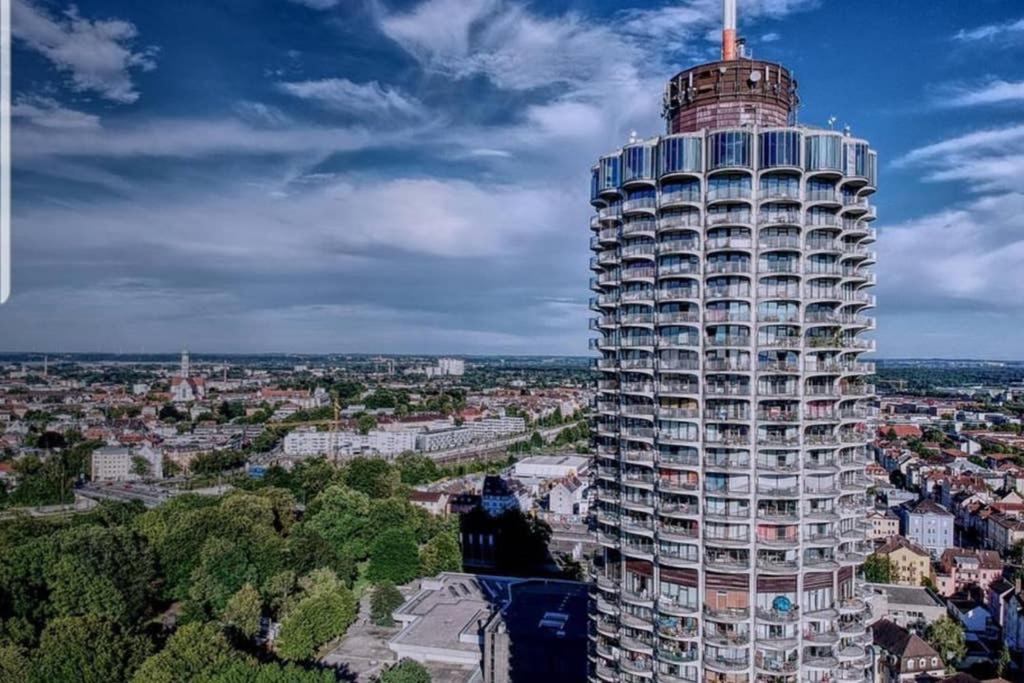 Suite-Xxi City View Hotelturm Augsburg Exterior foto